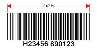 Code 128-B barcode