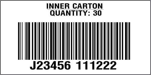 QVC US Jewlery Inner Pack label